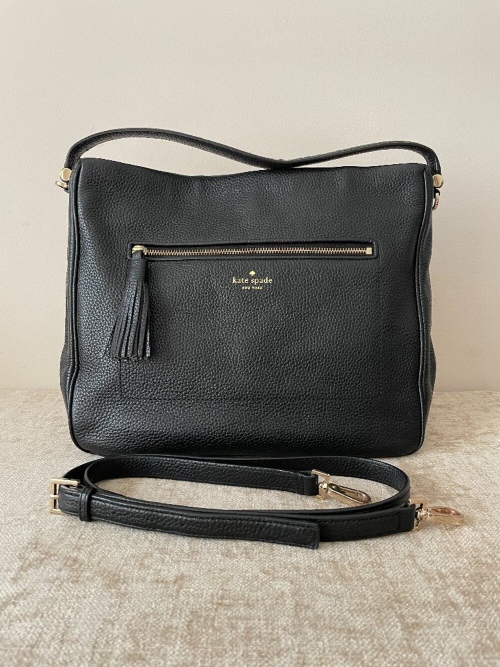KATE SPADE Pebble Leather Handbag Crossbody Bag